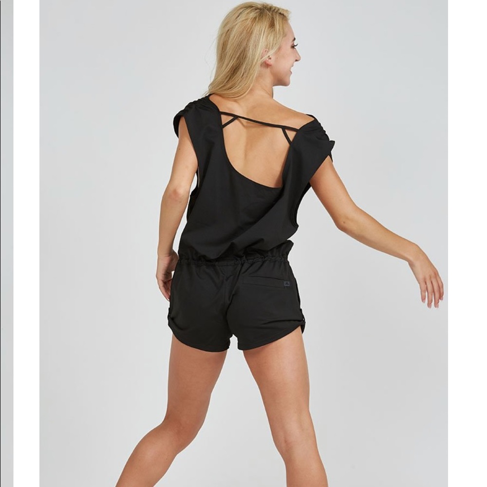 Jo+Jax black Olympia romper size S